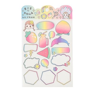 China Waterproof Custom Design Label Sheet Waterproof Printing Planner Sticker for sale