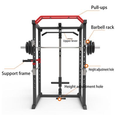 China Multifunctional Modern Body Building Fitness Gym Weight Bench With Squat Rack for sale