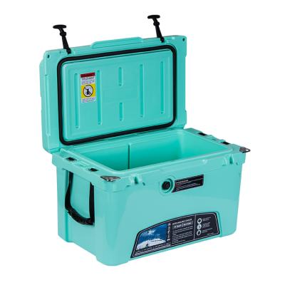 China Lydia 45QT Rotomolded Ice Fish Box Camping Ice Cooler Waterproof Hard Plastic Box for sale