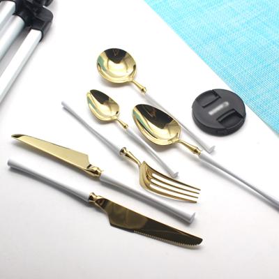 China Factory direct cheap food restaurant household S2 mirror platinum table knife western tableware viable for sale