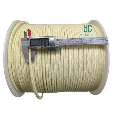 China Dupont Kevlar aramid rope for toughened glass furnace machinery for sale