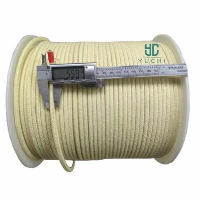 China Tamglass temper machine use 5.5*5.5mm Aramid Kevlar ropes for sale