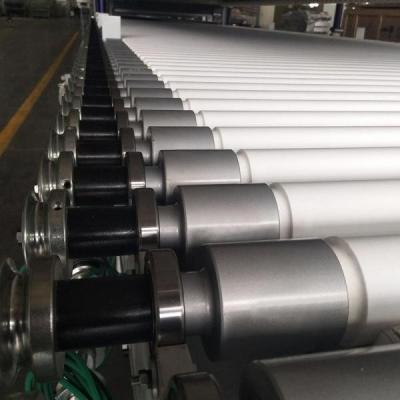 China Ceramic roller quartz fused sillica Roll shaft for temper glass machine oven for sale