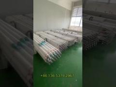 Customized High-quality ceramic rollers fused silica shaft