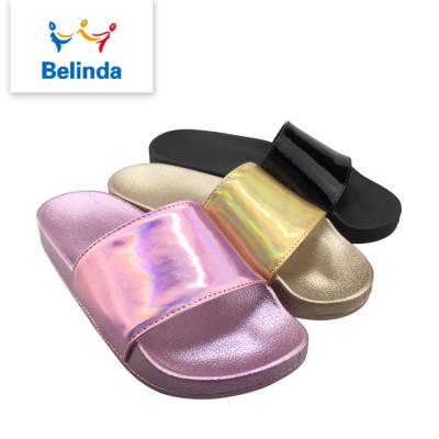 China New Design Ladies Shoes Mules Shoes Women Slipper Durable Flat Slide Sandal for sale