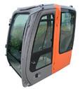 China Unique Mini Excavator Cab Cup Holder And Storage Seat Enclosed for sale