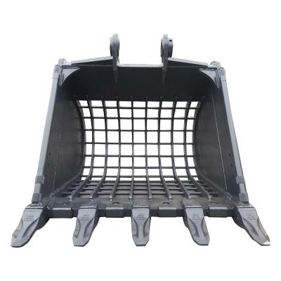 China 1100-1500KG Excavator Tilt Bucket Teeth Wear Resistant High Strength Plates for sale