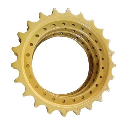 China Forging Casting Excavator Undercarriage Parts Roller Chain Sprocket for Mini Construction Machine for sale