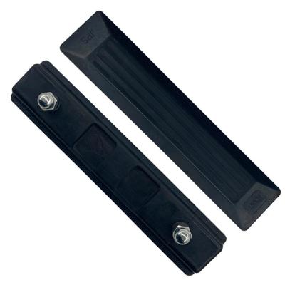 China Black Excavator Undercarriage Parts Track Link Rubber Pad For Crane Crawler Shoe for sale