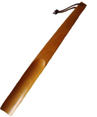 China Custom long travel hotel shoe keeper logo red cedar wooden shoe horn shoe horn for sale