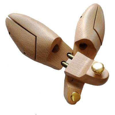 China Hold down form adjustable beech wood shoe shaft/shoe shafts/metal wood knob, Schuhspanner for sale