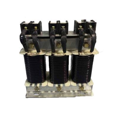 China Straight Three Phase Harmonic Capacitor CKSG Low Voltage Reactor Copper Electric Filter Reactor / Aluminum Vertical Reactor -CKSG-2.1/0.45-7% for sale