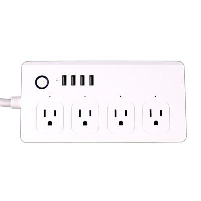 China Factory Wholesale Residential/Multi-Purpose Electric Power Wifi Home Timer Directly Plug In Smart Wall Outlet for sale