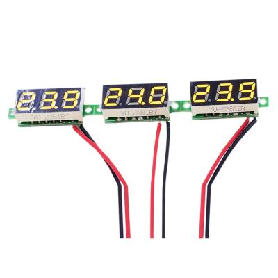 China Hot Selling Waterproof Quality Assurance Display Two Wire DC Digital Voltmeter RT-DYB-DC3006 for sale