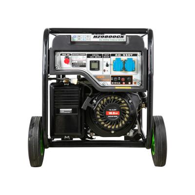 China 7.2kw Super Stable Recoil Start Engine 7.2KVA Gasoline Generator 760* 530*600 Mm for sale