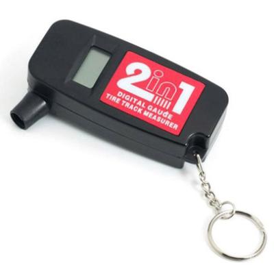 China ABS+stainless steel 2 in 1 Digital Tire Pressure Tire Groove Depth Gauge for sale