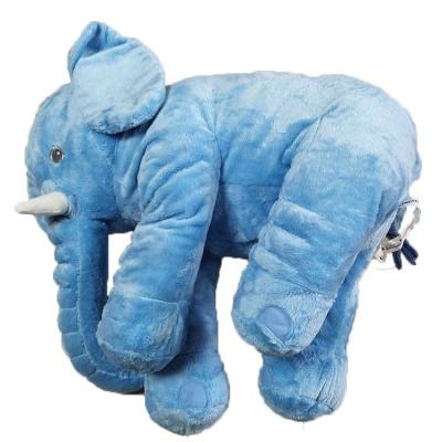 China Eco-friendly 60cm Stuffed Baby Soft Plush Elephant Pillow Elephant Plush Toy for sale