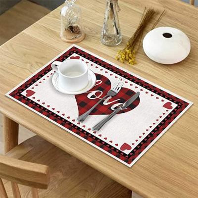 China 2021 New Viable Wholesale Table Mats And Coasters Christmas Table Mats for sale