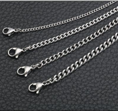 China Diy China Supplier Top Stainless Steel Accessory Chain Necklaces For Boys for sale