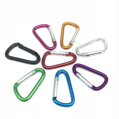 China Aluminum Wire 60mm Carabiner Climbing Promotional Retail Industry 4.5mm Thickness for sale