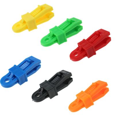 China High quality plastic and aluminum clamps for tent outdoor camping gear plastic clip for sale