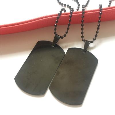 China Global Military Customized Metal Stainless Steel Blank Dog ID Tags for sale