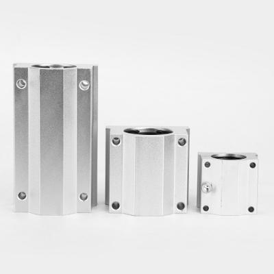 China High Accuracy Linear Motion Kit High Quality SCS 20 UU Shaft Slide Block Linear Bearing for sale