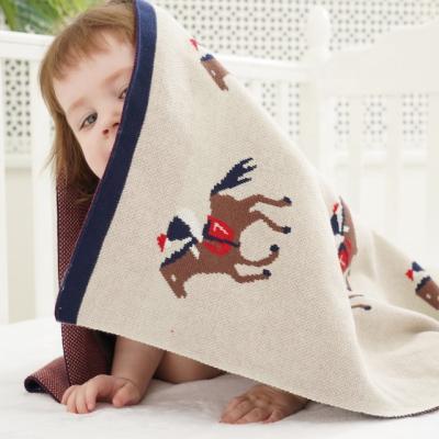 China Autumn Spring Sales Anti-static Warm High Quality Child Blanket Colorful Soft Cotton With Furit Animal Hoof for sale