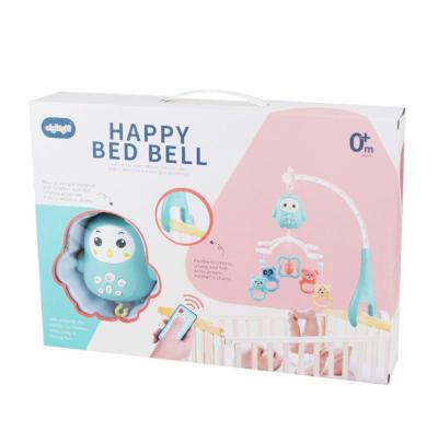 China Toy Crib Musical Bell Newborn Baby Music Plays Bed Bell Toy Rotating Musical Bells for sale