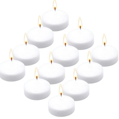 China Birthdays Set 36pcs 3in Factory Wholesale Parraffin Wax Candle Parties Dinner Wedding Votive Floating Candles for sale