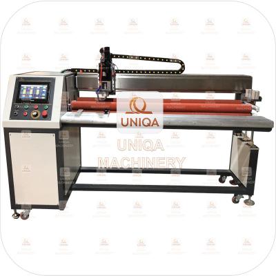 China Textiles Perforatinperforateg Machine For PVC PU Rubber Conveyor Belt for sale