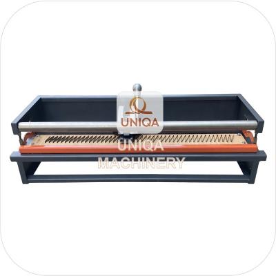 China Textiles manual finger V punching machine for pvc/pu conveyor belts for sale