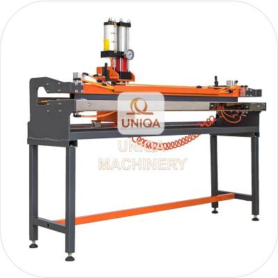 China Textiles V finger punching machine for pvc/pu conveyor belts for sale