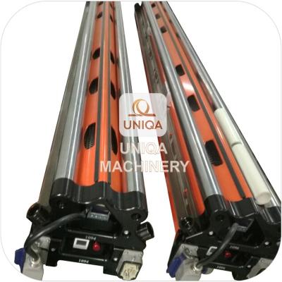 China 2100*130mm air cooled hot press 2100mm for pvc/pu/rubber conveyor belts for sale