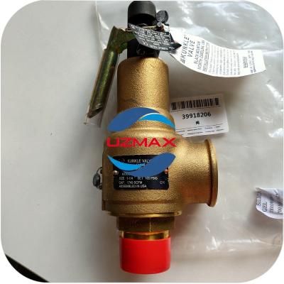 China For Ingersoll Rand Air Compressor UZMAX Safety Valve 39918206 For Ingersoll Rand Compressor for sale