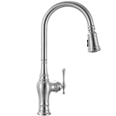 China Modern Hot Selling Cheap Kitchen Pull Out Stainless Steel Kitchen Faucet Kitchen Faucet for sale