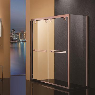 China 2022 Modern Luxury Glass Shower Rooms Enclosures Sliding Modular Shower Door Bathroom Pods Prefab Bath Showers Stall for sale