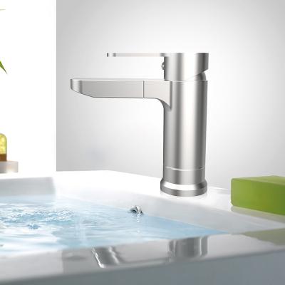 China DALI Modern Modern Single Handle Stainless Steel Faucet SUS304 Single Basin for sale