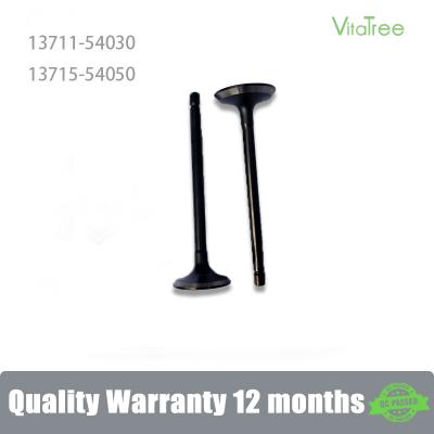 China 13715-54050 1371554050 Exhaust Engine Valve For TOYOTA Car Engine 5L for sale