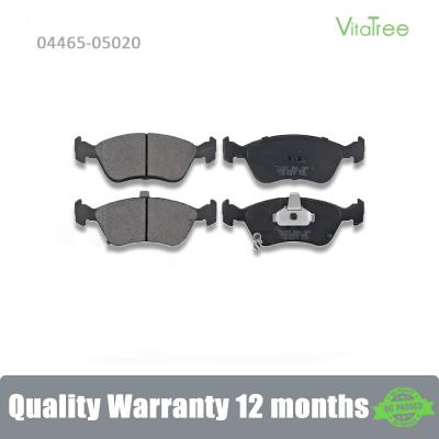 China 04465-05020 04465-05030 04465-05040 Brake Pad For TOYOTA AVENSIS Liftback(T22)2.0TD for sale