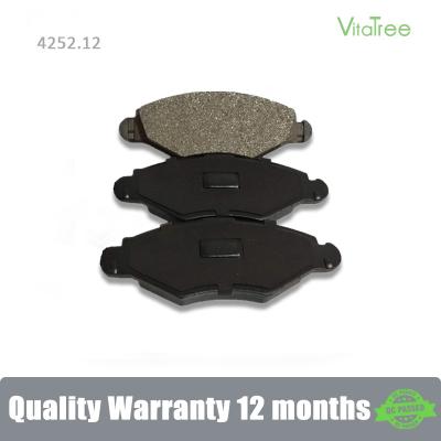 China 4252.12 4252.04 4251.91 1617254880 Brake Pad For PEUGEOT 206+(2L2M) 1.4 HDi eco for sale