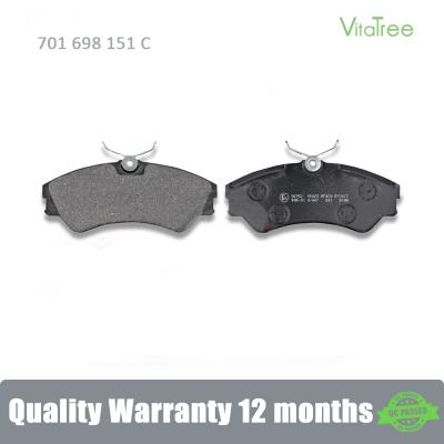 China 701698151C 701698151 Brake Pad For VW TRANSPORTER IV Box (70A,70H,7DA,7DH) 1.9TD for sale