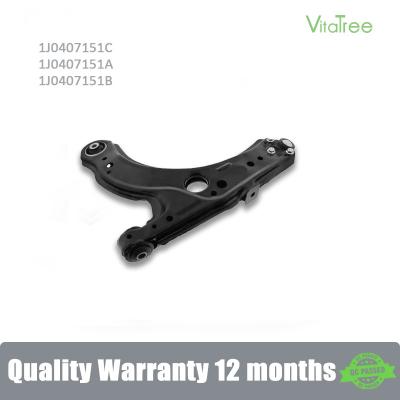 China 1J0407151C 1J0407151A 1J0407151B Lower Suspension Arm For VW GOLF Variant 1.8 T for sale