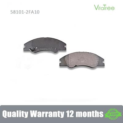 China 58101-2FA10 58101-2FA20 581011MA00 581011MA01 Braking Pad For KIA CERATO Saloon for sale