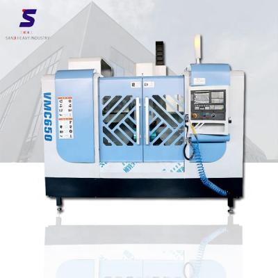 China Economic CNC Lathe VMC650 Controller Factory High Accuracy CNC Metal High Accuracy Direct Sales for sale