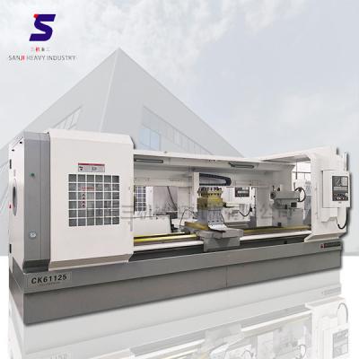 China Intelligent Metal Control System Lathe CK61125 Metal CNC Rotation Milling Horizontal Lathe for sale