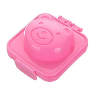 China Stored funny animal caretoon designed pp material baby rice ball sushi rice mold for sale