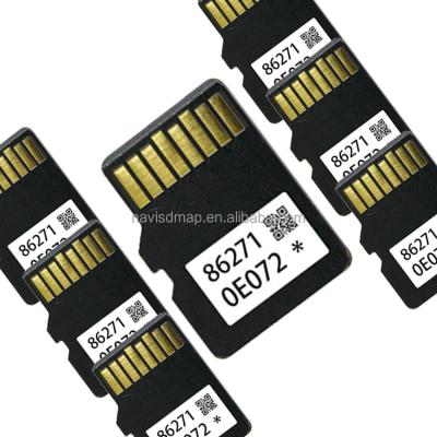 China Factory Price Change CLASS10 Memory 16GB Memory 16GB Navigation Plastic Professional High Speed ​​Bulk Black Card For Toyota for sale