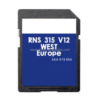 China China Plastic Memory C10 Professional Supply Fast Ship Navigation RNS 315 V12 AZ Europa West for sale