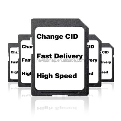 China Plastic Navigation SD Update 16GB Fast Delivery High Speed ​​U3 CID Programmable SD Card for sale